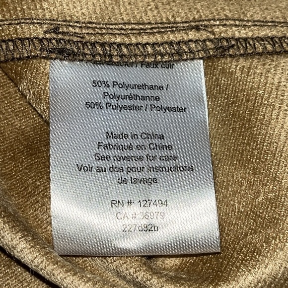 HEARTLOOM Soho Vegan Leather Mini Dress in Coco Brown - Picture 10 of 11